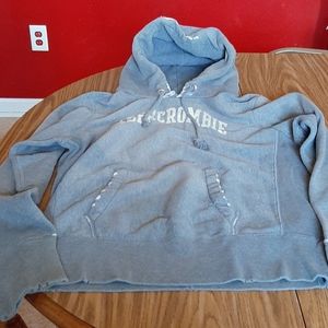 Abercrombie distressed hoodie